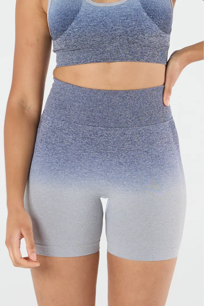 zleek ombre seamless short grey