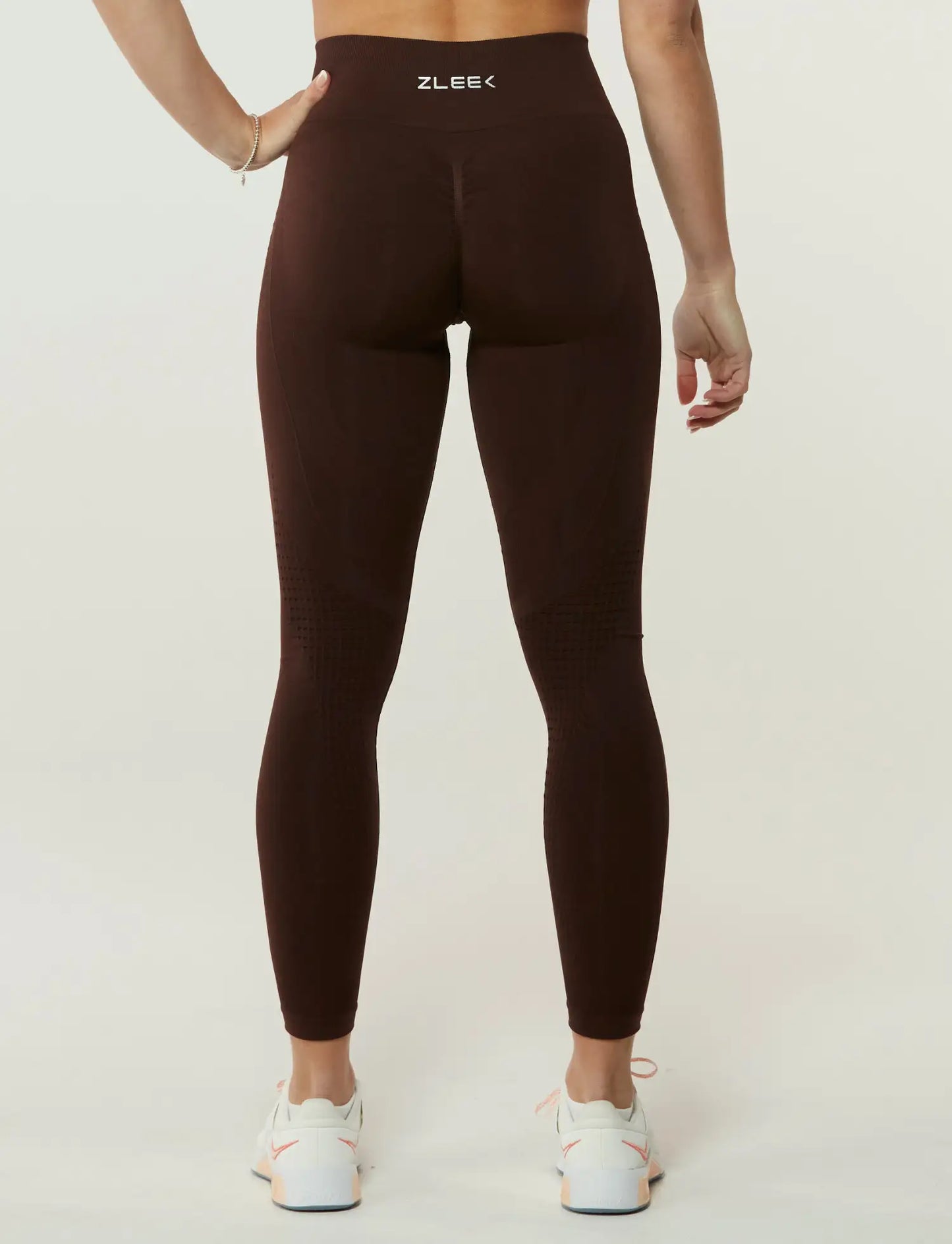 Zleek Contour Fit Legging Choco Brown