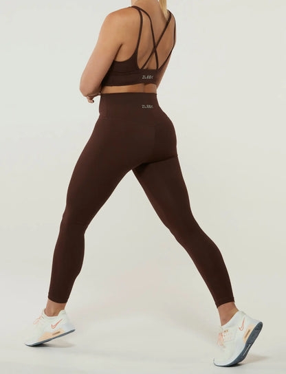 Zleek Contour Flex Tights Choco Brown