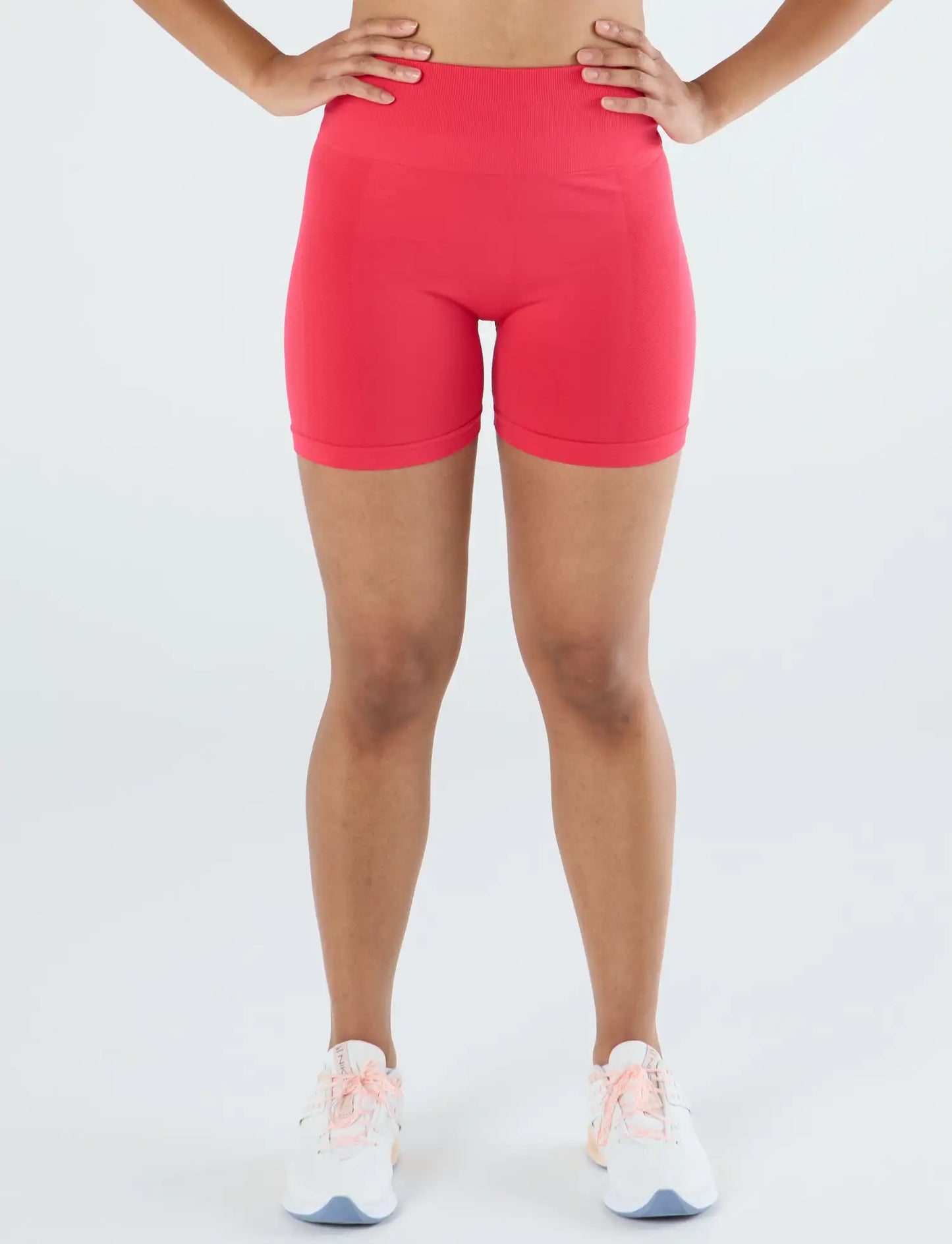 zleek flashy pro scrunch short hot pink