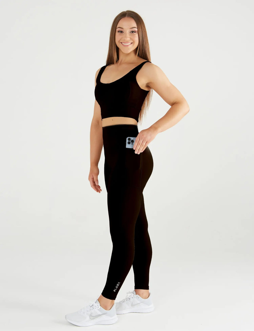 zleek flezy legging black