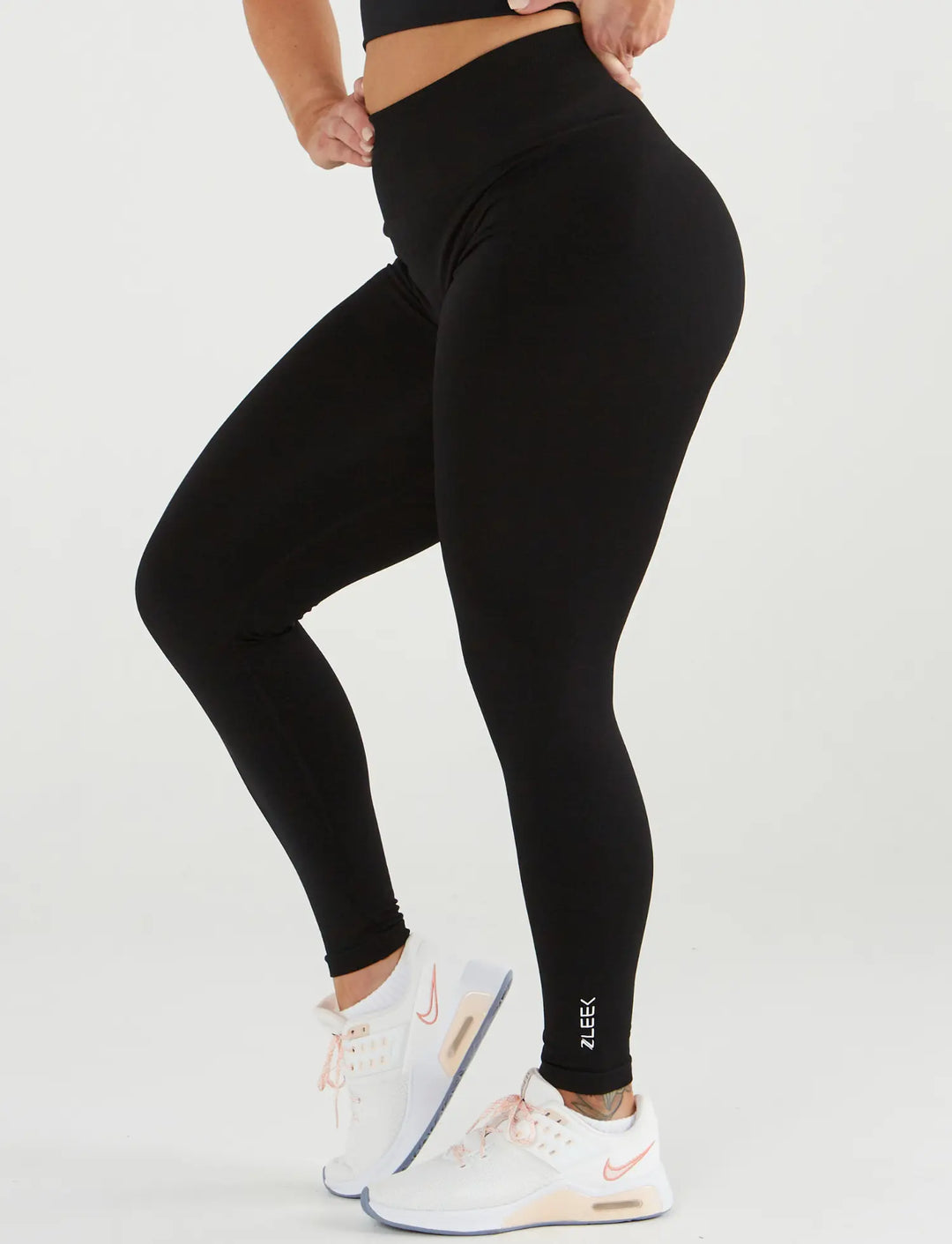 zleek hyper fleck legging black