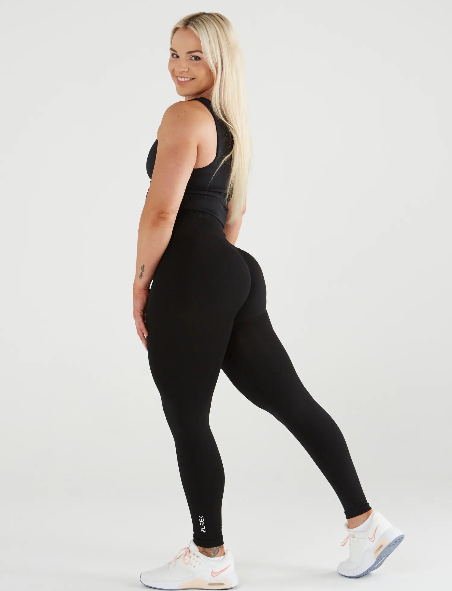 zleek hyper fleck legging black