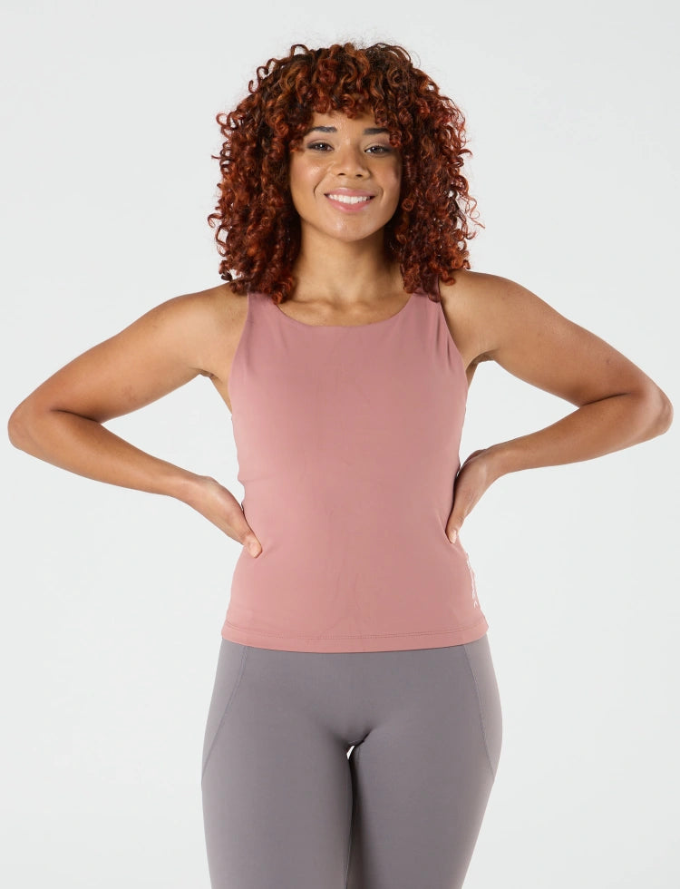 Zleek LuxeLite Flex Top Dusty Rose