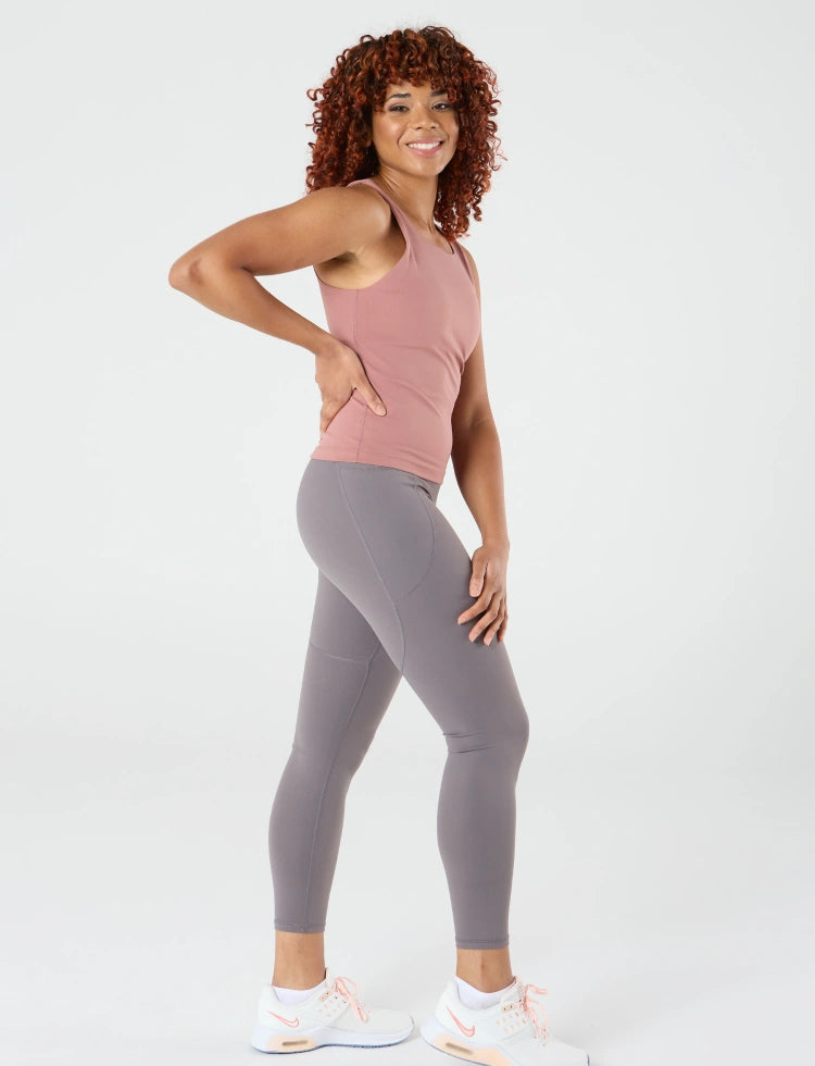 Zleek LuxeLite Flex Top Dusty Rose