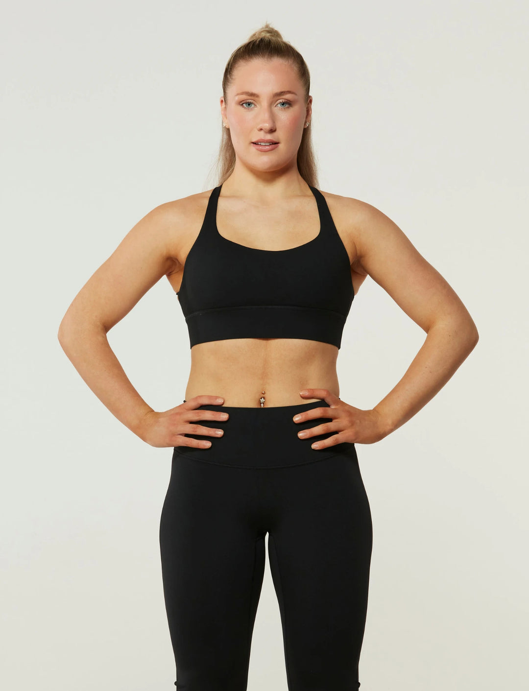 Zleek Serene Sports Bra Black