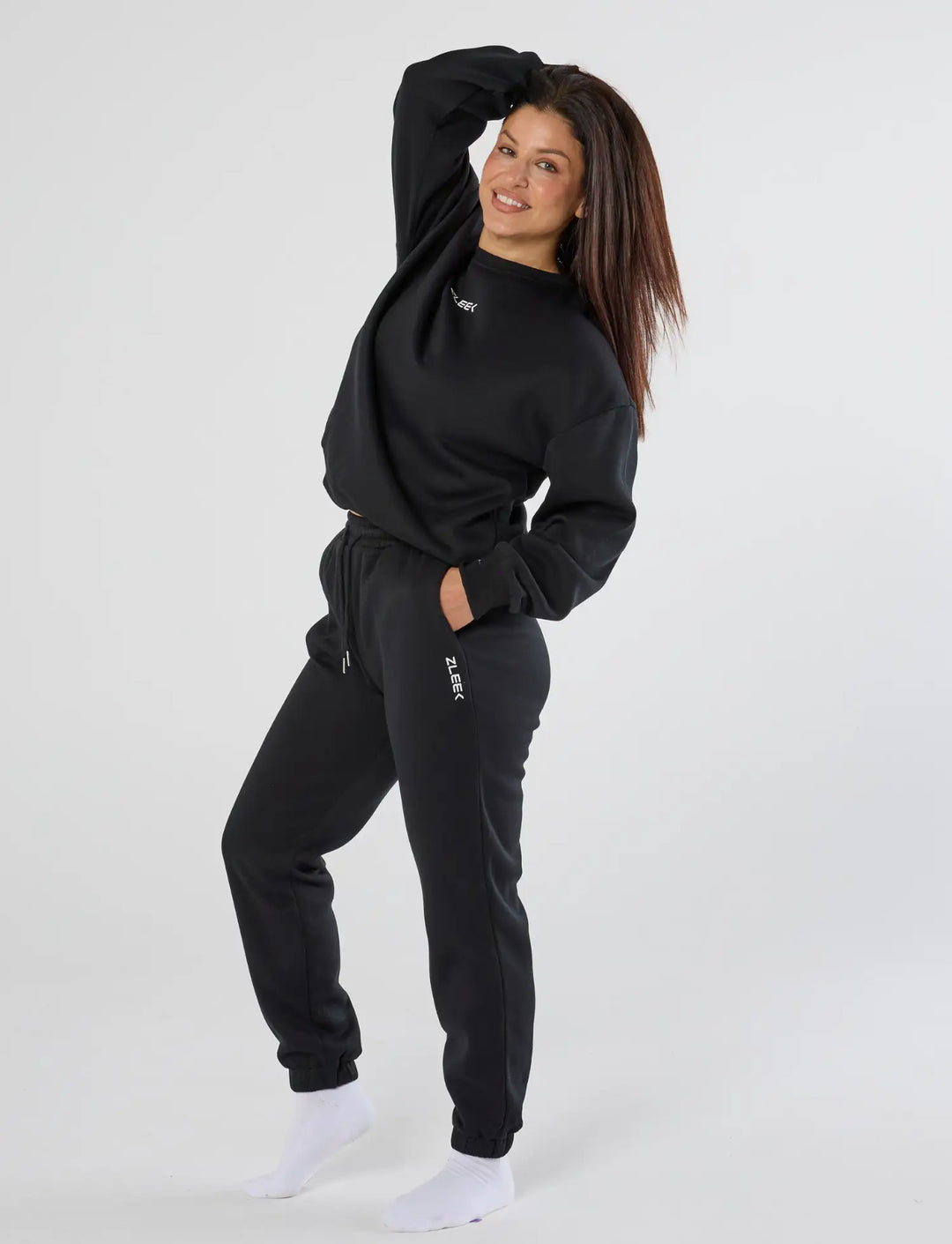 zleek cozychic joggers black