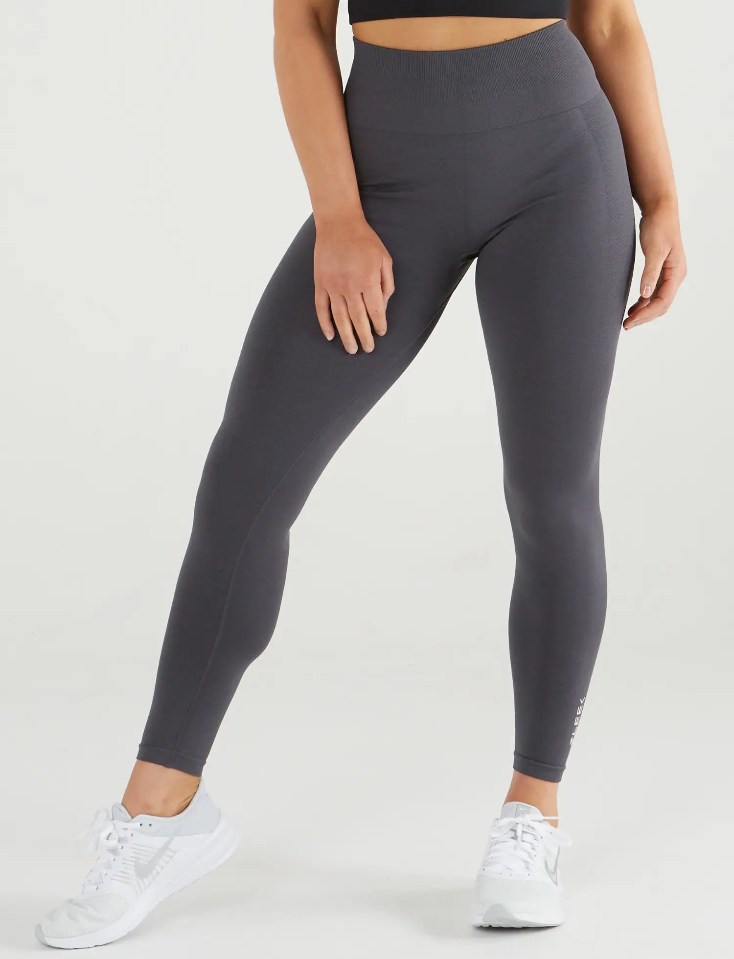 zleek hyper fleck legging grey